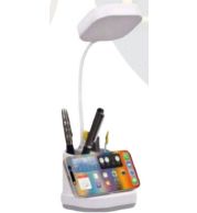 Light and Pen Stand for Office Desk and Study Table, Multi Utility Organizer with Desk Light, Useful Corporate Gift Item for Daily Work and Tabletop Convenience